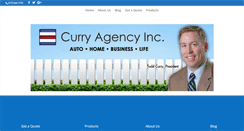 Desktop Screenshot of curryagencyinc.com